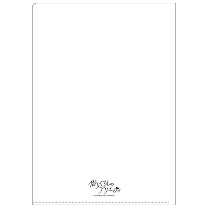 Maison Ghibli A4 Size Clear Folder Movie Poster - Arrietty | Storage