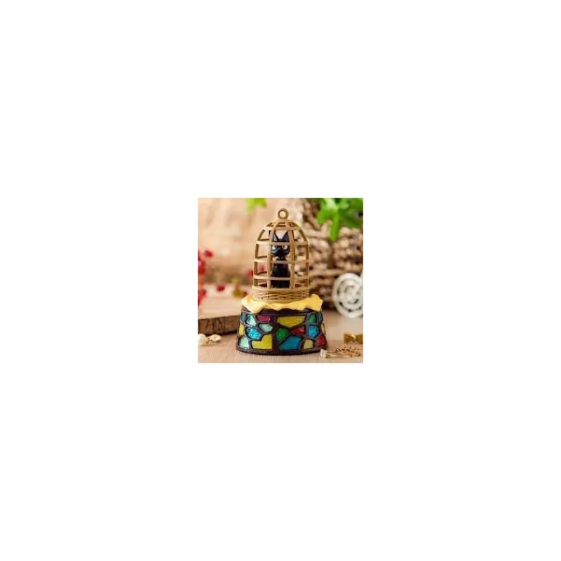 Maison Ghibli Accessory box Jiji in basket - Kiki's Delivery Service | Jewellery Boxes