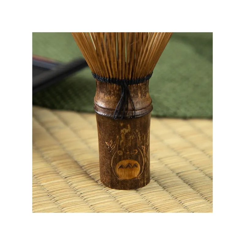 Maison Ghibli Akahada-yaki Matcha Tea Bowl & Whisk - My Neighbor Totoro | Kitchenware