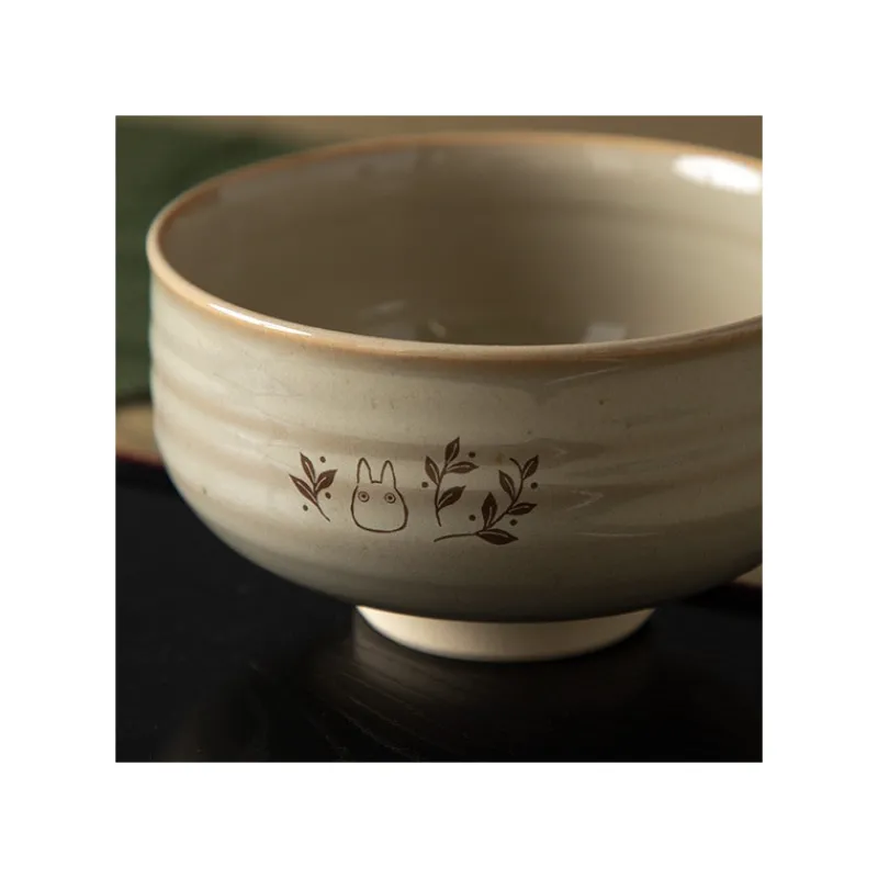 Maison Ghibli Akahada-yaki Matcha Tea Bowl & Whisk - My Neighbor Totoro | Kitchenware