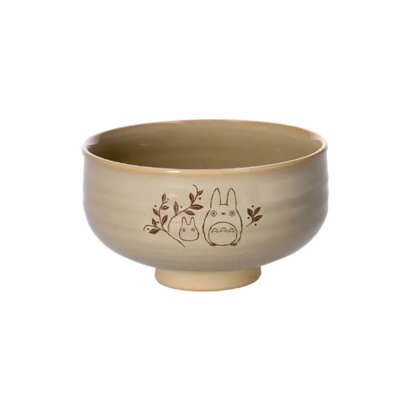 Maison Ghibli Akahada-yaki Matcha Tea Bowl & Whisk - My Neighbor Totoro | Kitchenware
