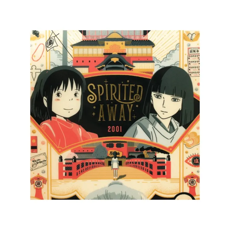 Maison Ghibli Art Déco Clear Folder A4 - Spirited Away | Storage