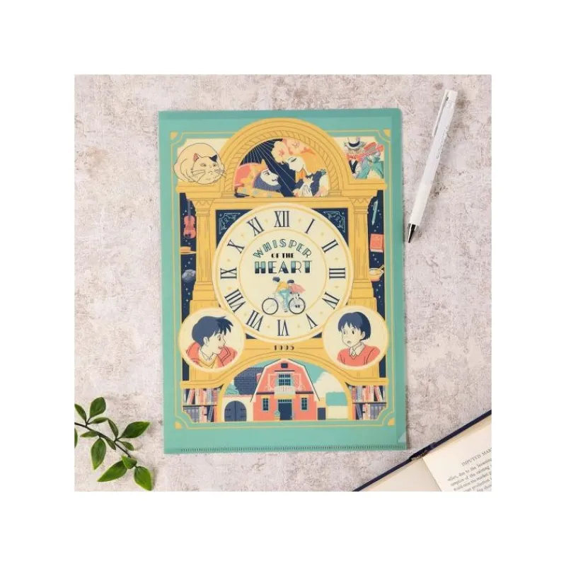 Maison Ghibli Art Déco Clear Folder A4 - Whisper of the Heart | Storage