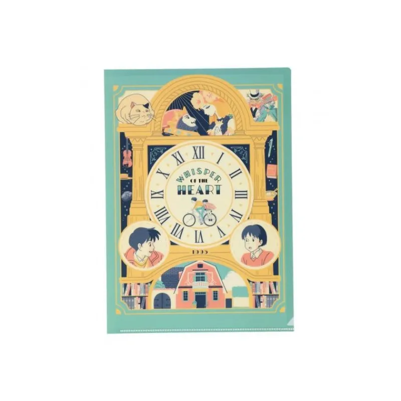 Maison Ghibli Art Déco Clear Folder A4 - Whisper of the Heart | Storage
