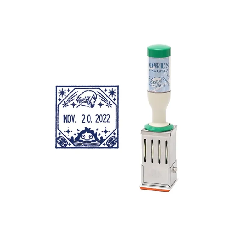 Maison Ghibli Art Deco Date stamp - Howl's Moving Castle | Small Equipment