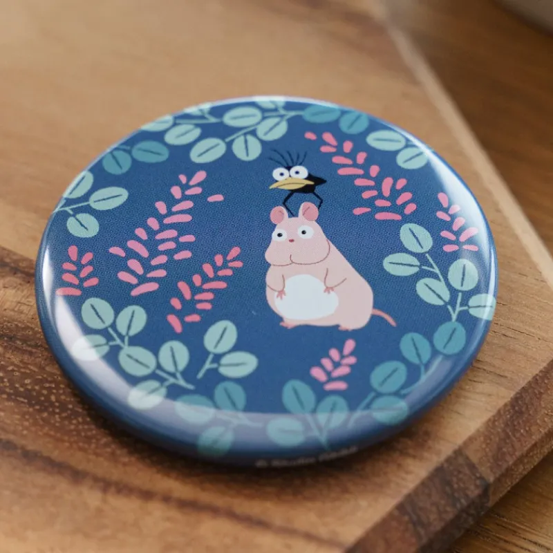 Maison Ghibli Badge Boh Mouse & Bird - Spirited Away | Badges