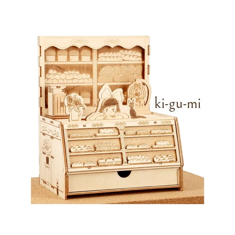 Maison Ghibli Bakery Wooden Craft Kigumi - Kiki's Delivery Service | Arts And Crafts