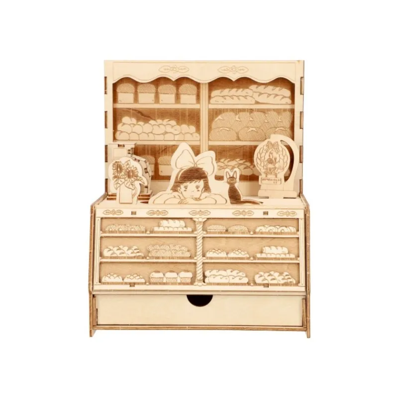 Maison Ghibli Bakery Wooden Craft Kigumi - Kiki's Delivery Service | Arts And Crafts