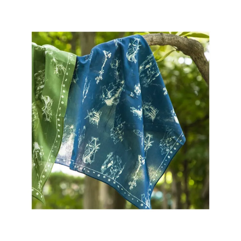Maison Ghibli Bandana blue Living together - Princess Mononoke | Outfits
