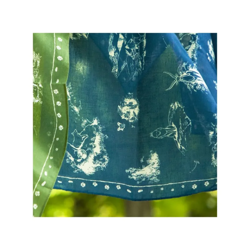 Maison Ghibli Bandana blue Living together - Princess Mononoke | Outfits