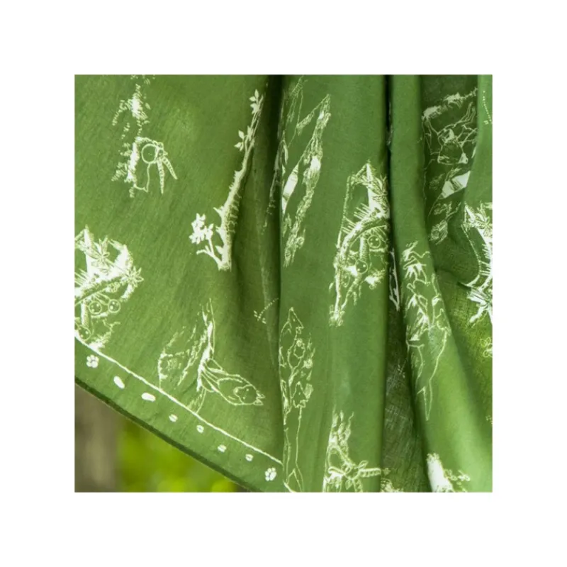 Maison Ghibli Bandana green Living together - Princess Mononoke | Outfits