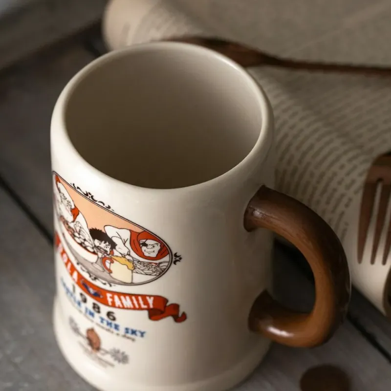 Maison Ghibli Beer mug Dola's family - Castle in the Sky | Kitchenware
