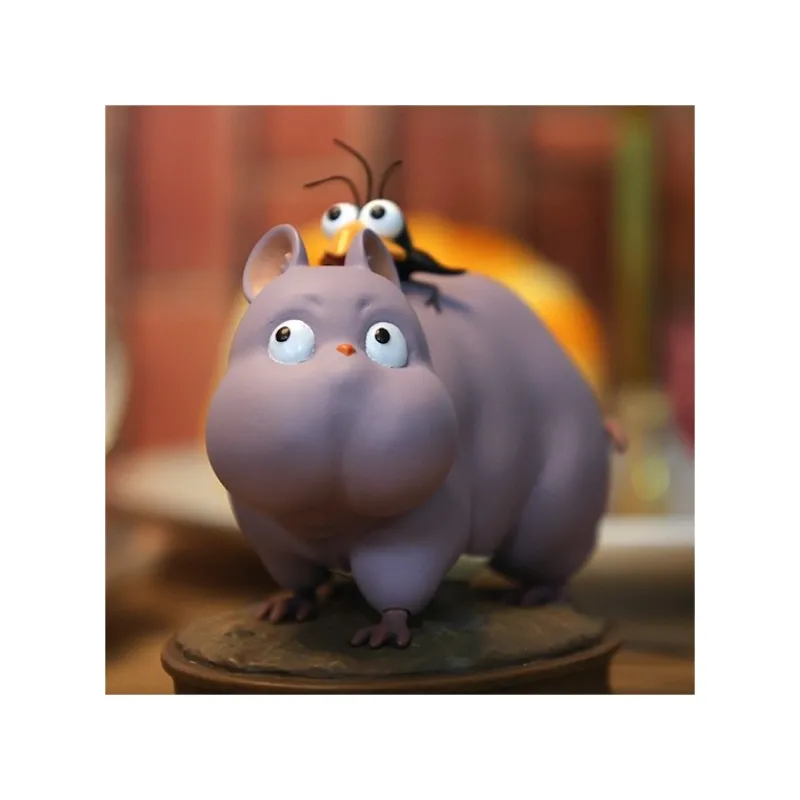 Maison Ghibli Boh Mouse and Bird Statue - Spirited Away | Statues