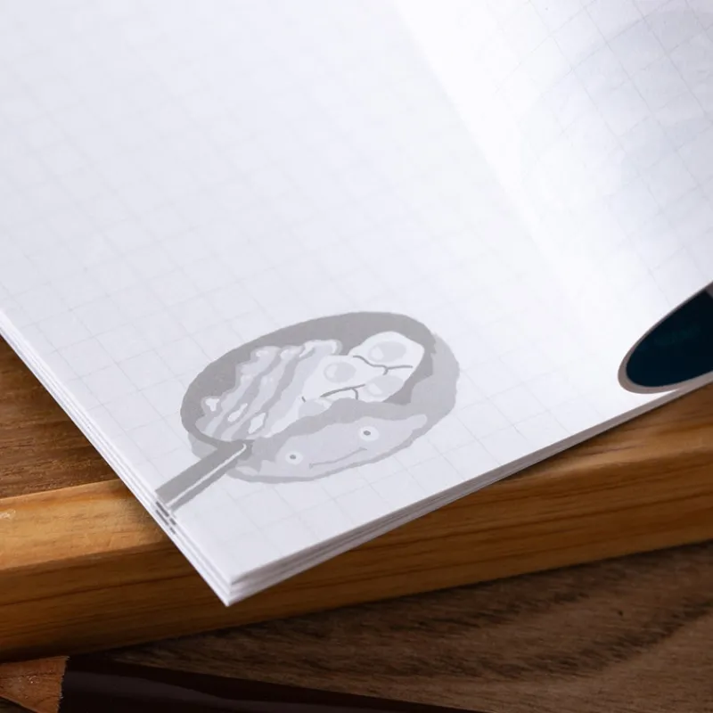 Maison Ghibli Carnet de notes B6 Calcifer - Howl's Moving Castle | Notebooks And Notepads