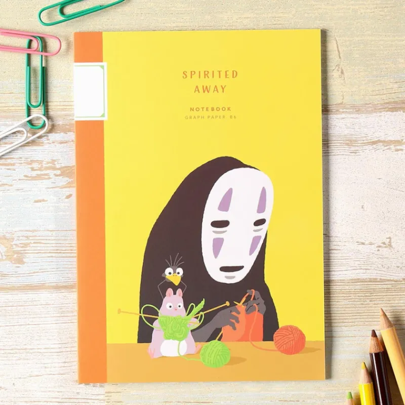 Maison Ghibli Carnet de notes B6 Knitting lesson - Spirited Away | Notebooks And Notepads