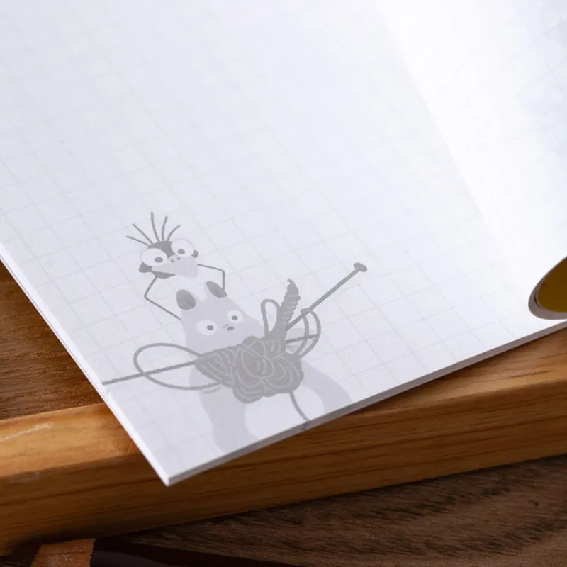 Maison Ghibli Carnet de notes B6 Knitting lesson - Spirited Away | Notebooks And Notepads