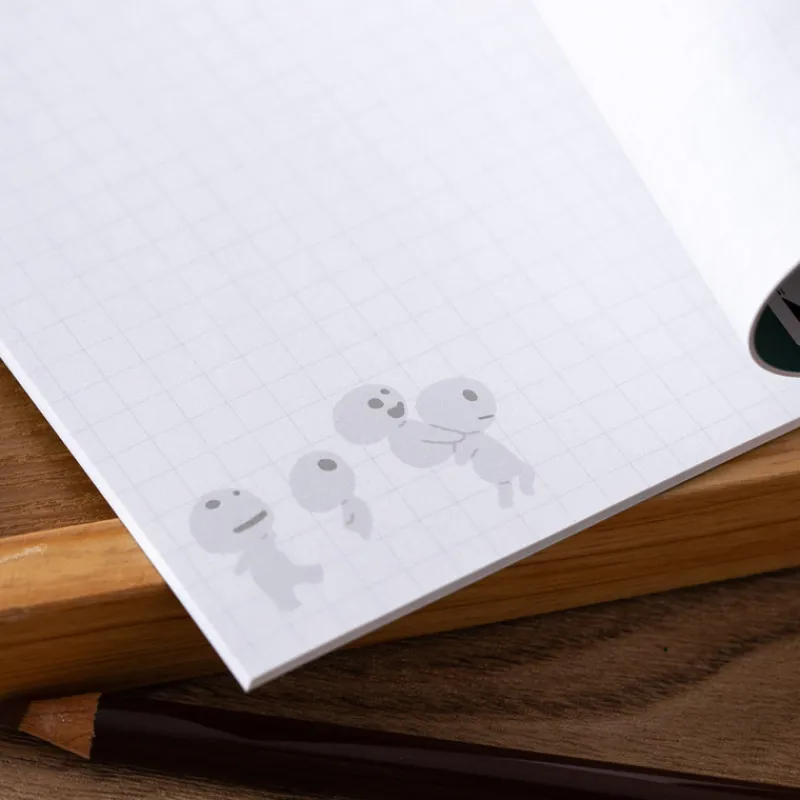 Maison Ghibli Carnet de notes B6 Kodama - Princess Mononoke | Notebooks And Notepads