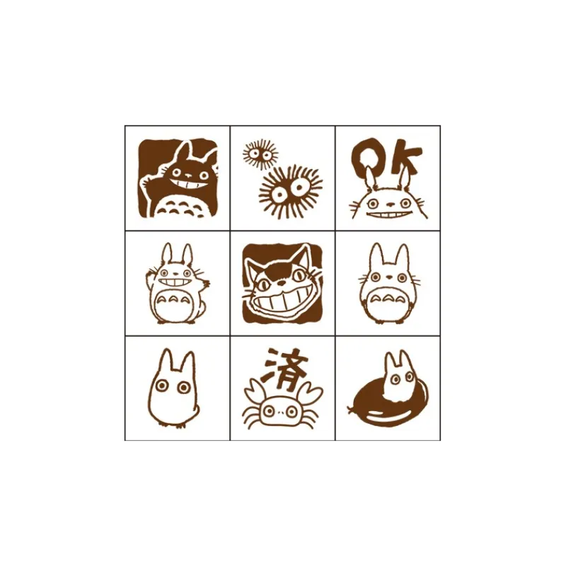 Maison Ghibli Character stamp set - My Neighbor Totoro | Small Equipment