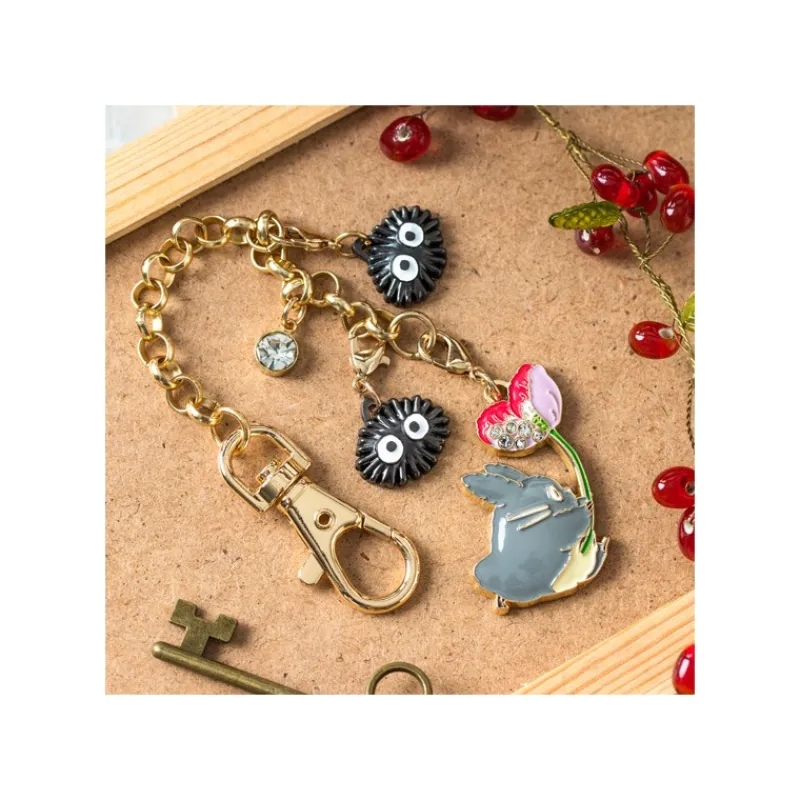 Maison Ghibli Charm Chain Big Totoro & Flower - My Neighbor Totoro | Straps