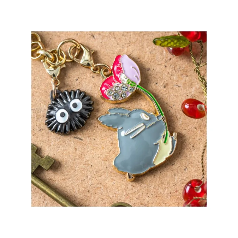 Maison Ghibli Charm Chain Big Totoro & Flower - My Neighbor Totoro | Straps