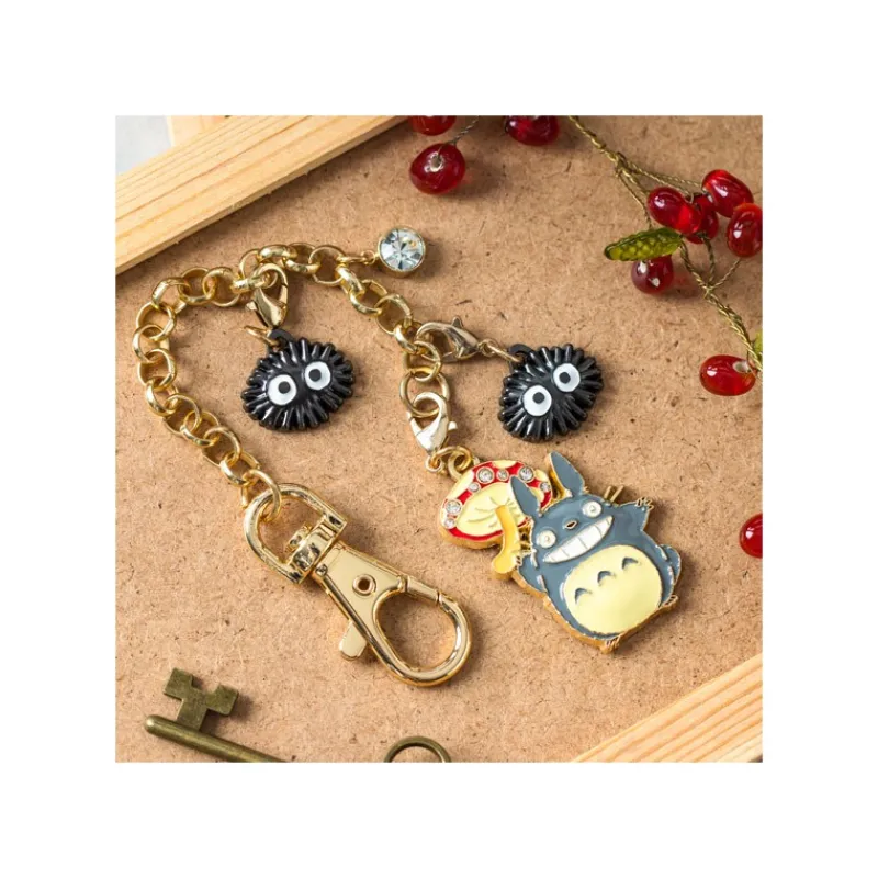 Maison Ghibli Charm Chain Big Totoro & Mushroom - My Neighbor Totoro | Straps