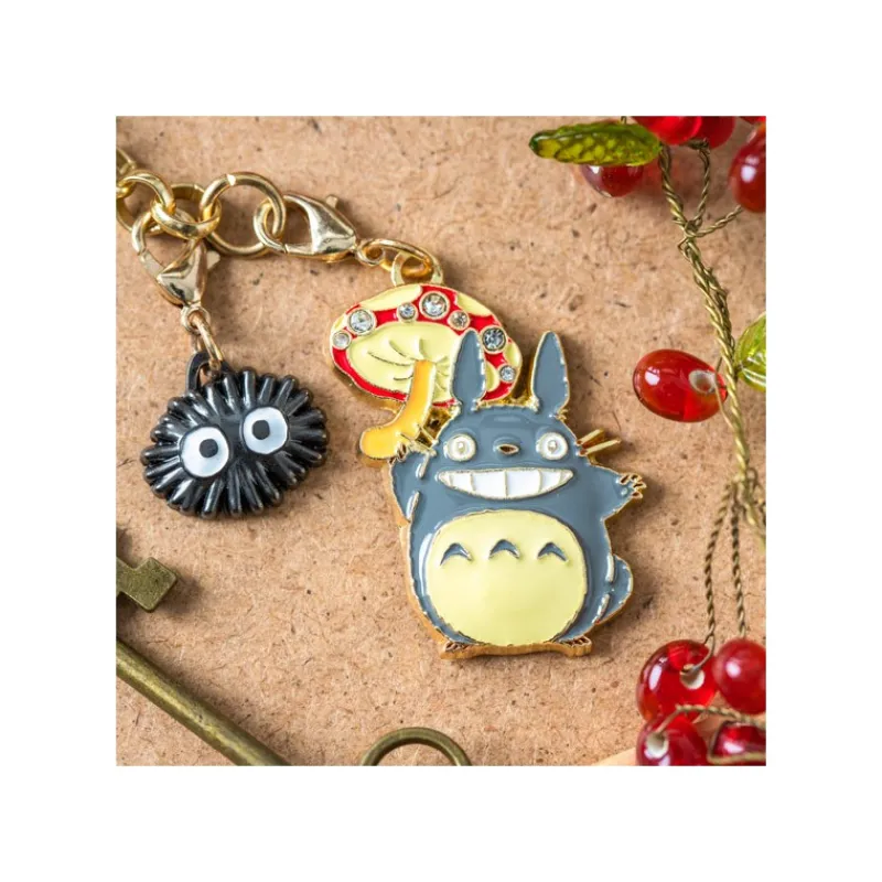 Maison Ghibli Charm Chain Big Totoro & Mushroom - My Neighbor Totoro | Straps