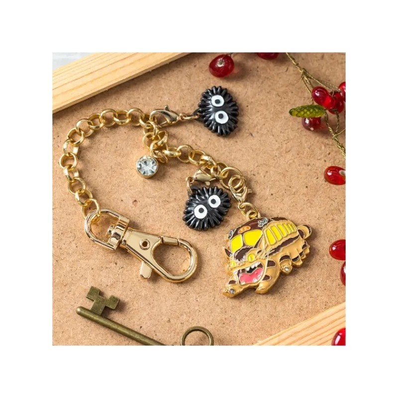 Maison Ghibli Charm Chain Catbus & Soot Sprites - My Neighbor Totoro | Straps