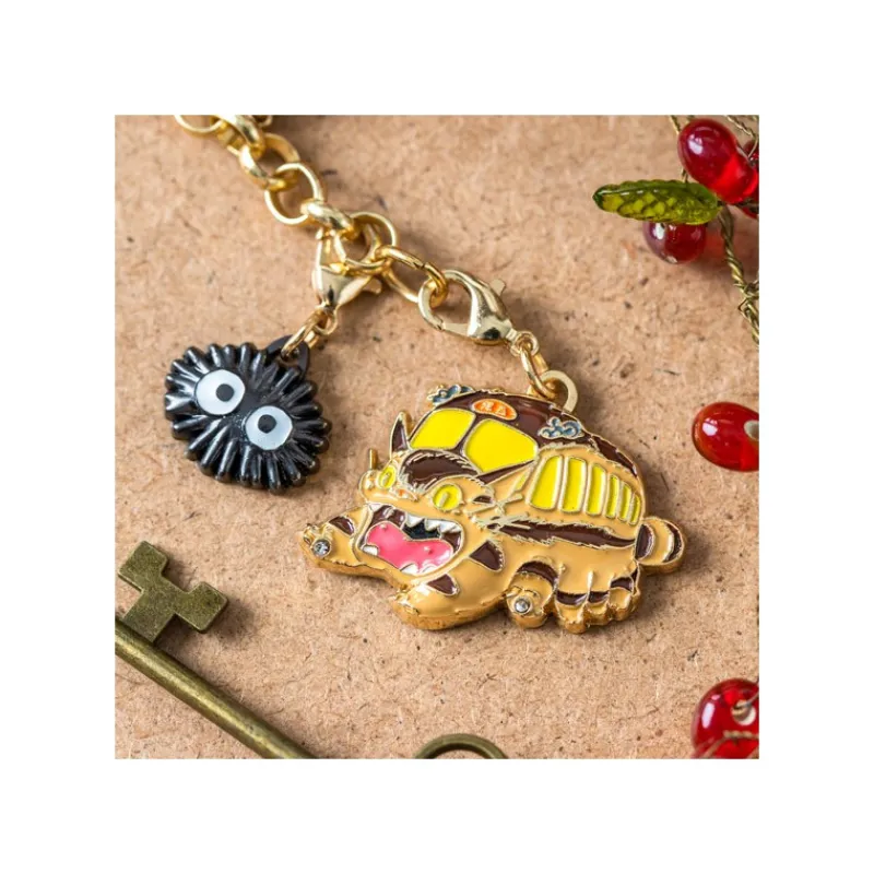Maison Ghibli Charm Chain Catbus & Soot Sprites - My Neighbor Totoro | Straps