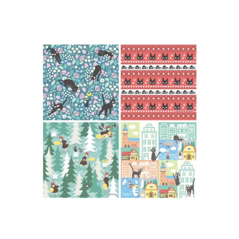 Maison Ghibli 2024 Chiyogami Paper - Kiki's Delivery Service | Postcards And Letter Papers