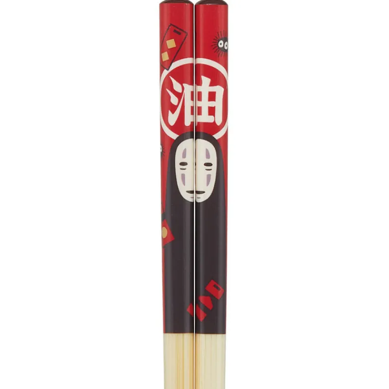 Maison Ghibli Chopsticks 21cm No Face & Soot Sprites - Spirited Away | Kitchenware