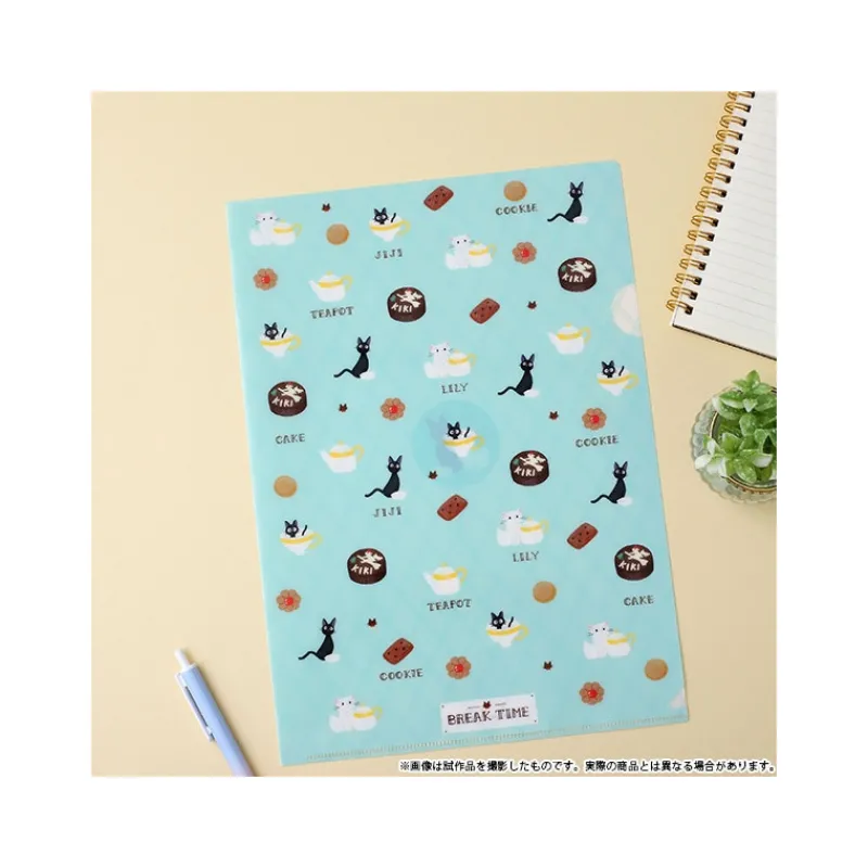 Maison Ghibli Clear File A4 Break Time Cookies - Kiki's Delivery Service | Storage