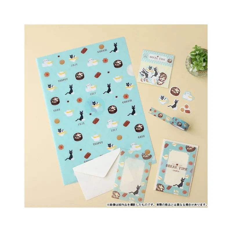 Maison Ghibli Clear File A4 Break Time Cookies - Kiki's Delivery Service | Storage