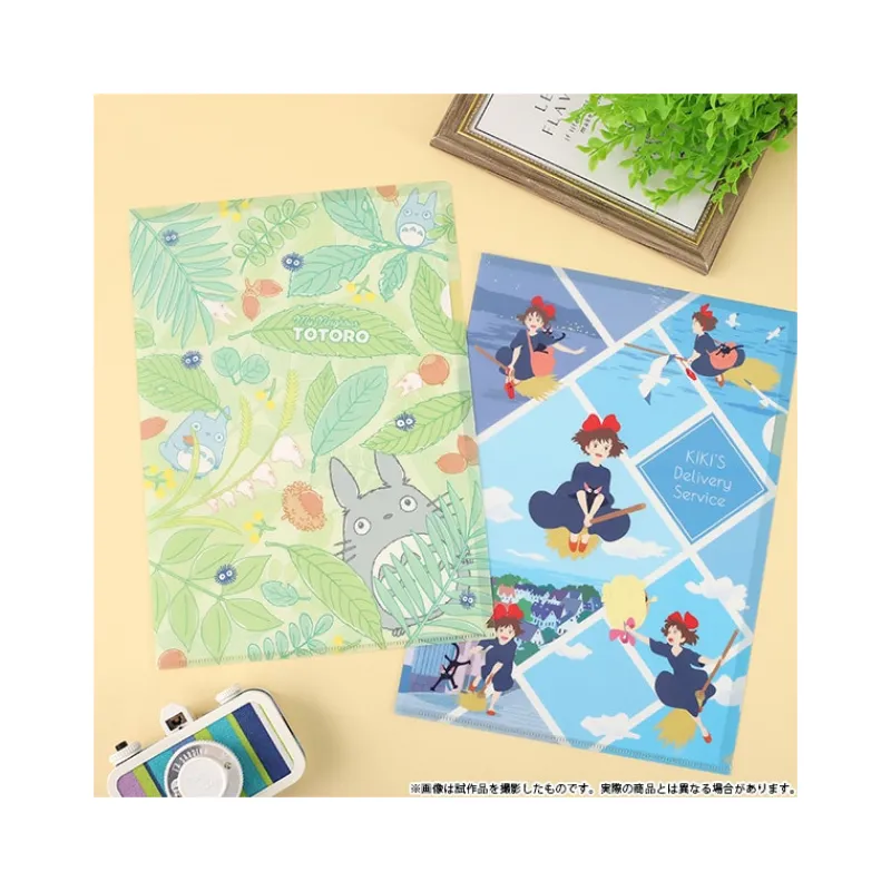 Maison Ghibli Clear File A4 Flying Kiki - Kiki's Delivery Service | Storage
