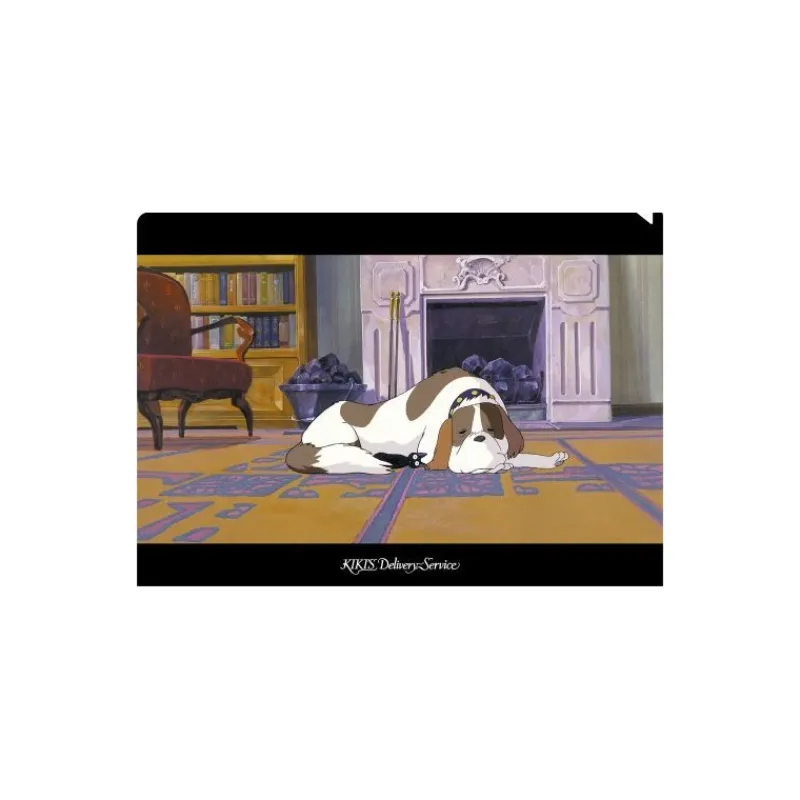 Maison Ghibli Clear File A4 Jeff's rest - Kiki’s Delivery Service | Storage