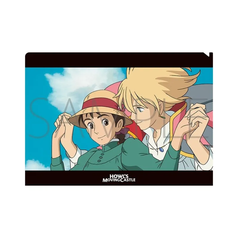 Maison Ghibli Clear Folder A4 Hauru & Sophie - Howl's Moving Castle | Storage