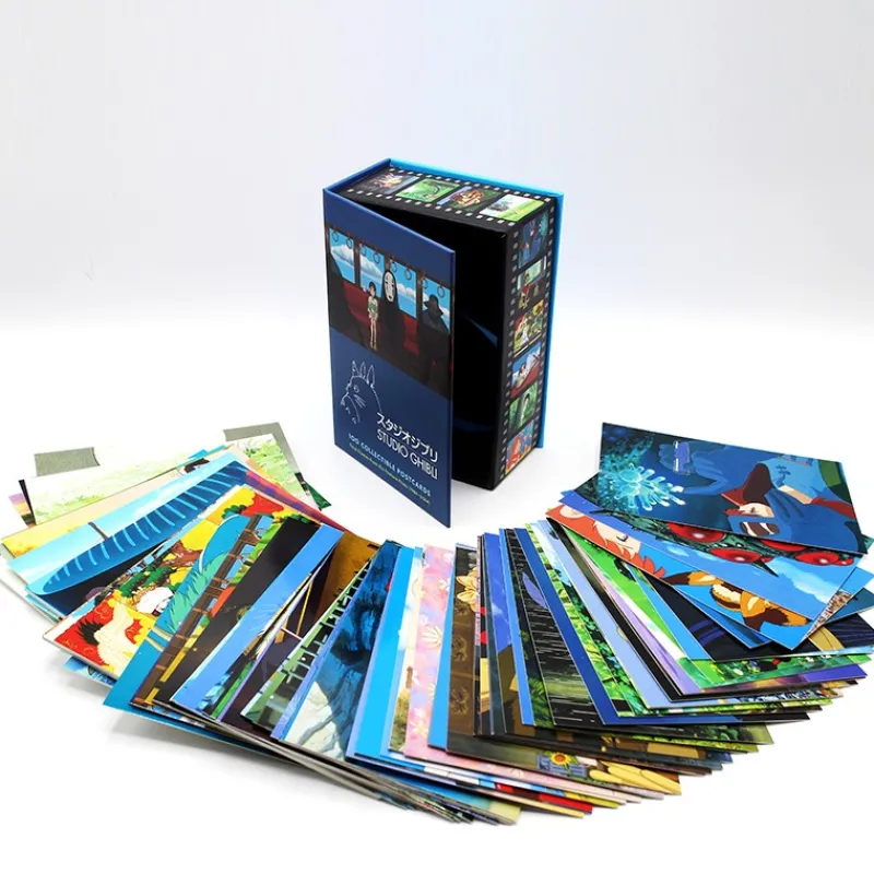 Maison Ghibli 100 Collectible Postcards Box serie 1 - Studio Ghibli | Postcards And Letter Papers