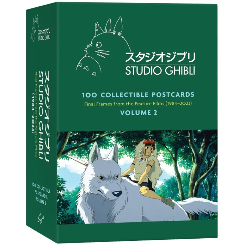 Maison Ghibli 100 Collectible Postcards Box serie 2 - Studio Ghibli | Postcards And Letter Papers