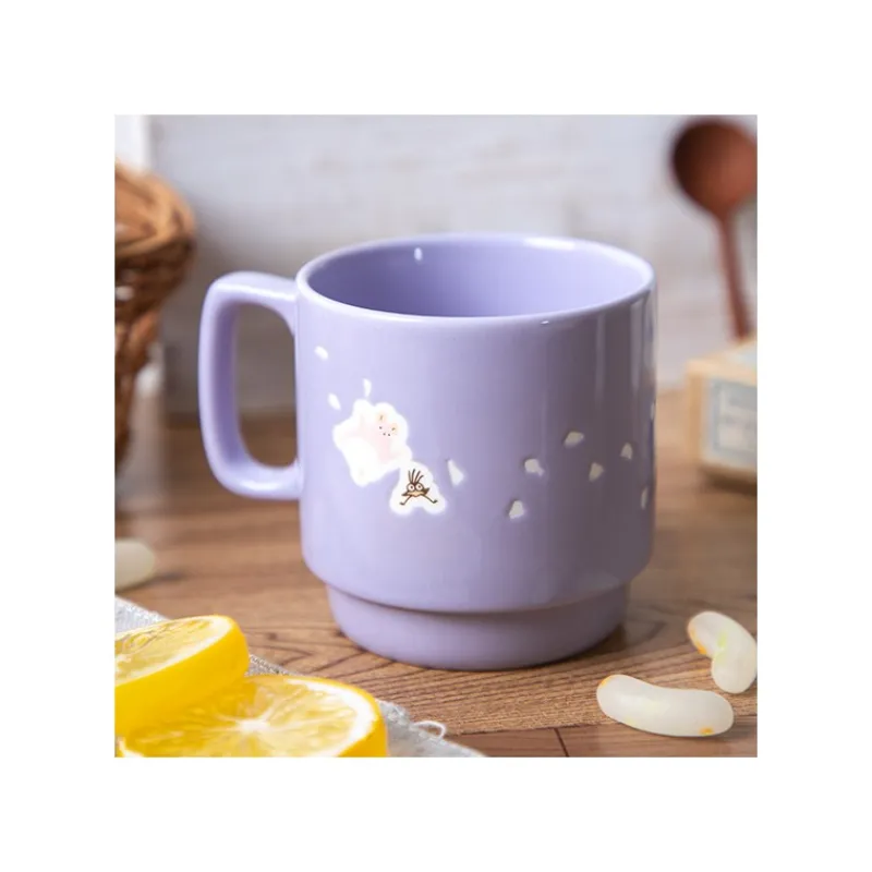 Maison Ghibli Coloful embossed mug Kiki Chihiro & Haku - Spirited Away | Kitchenware