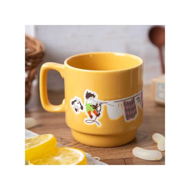 Maison Ghibli Coloful embossed mug Laundry Day - Howl's Moving Castle | Kitchenware