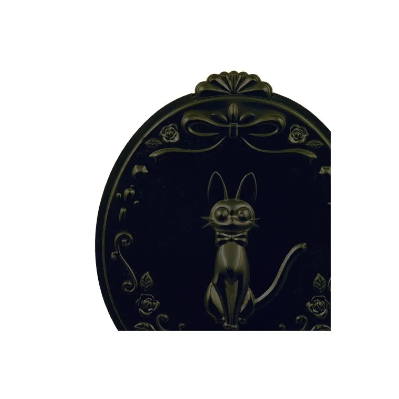 Maison Ghibli Compact Mirror Jiji Black - Kiki's Delivery Service | Accessories