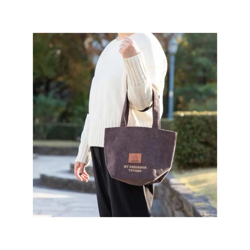Maison Ghibli Corduroy bag Totoro patch - My neighbor Totoro | Bags