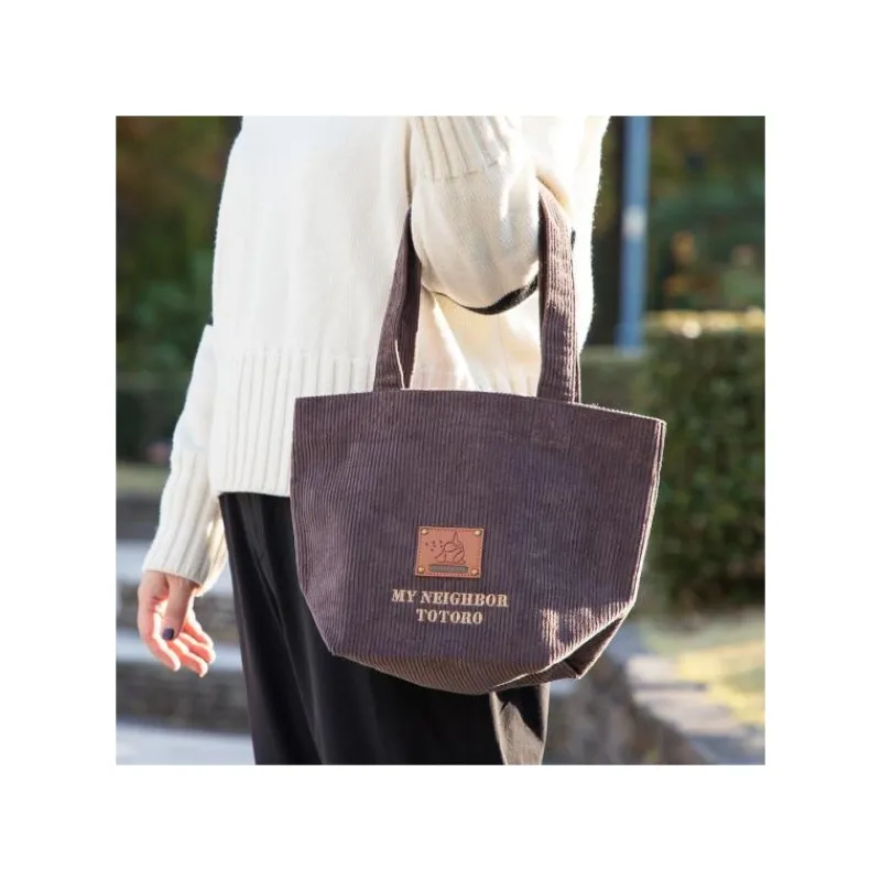 Maison Ghibli Corduroy bag Totoro patch - My neighbor Totoro | Bags
