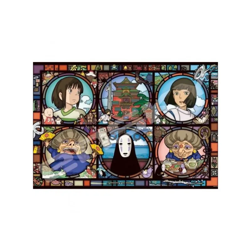Maison Ghibli Crystal puzzle 1000P Wonder street - Sprited Away | Jigsaw Puzzle