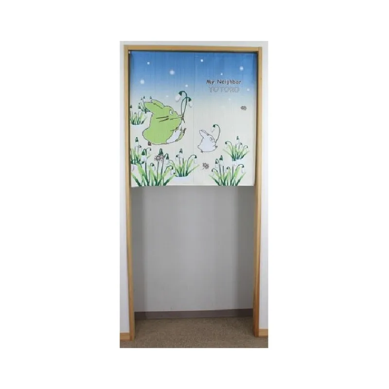 Maison Ghibli Curtains Totoro Snowflake - My Neighbor Totoro | Wall Decoration