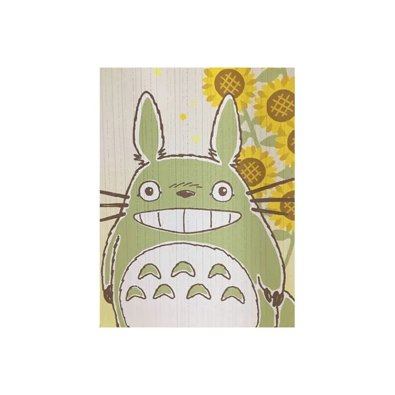 Maison Ghibli Curtains Totoro Sunflower - My Neighbor Totoro | Wall Decoration
