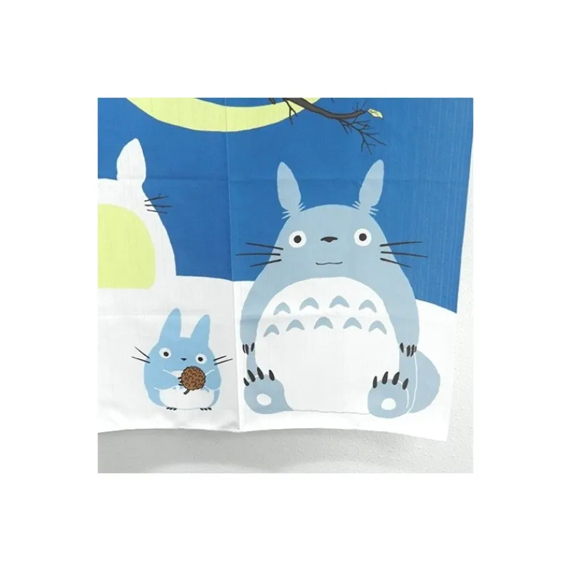 Maison Ghibli Curtains Totoro Winter Sky - My Neighbor Totoro | Wall Decoration