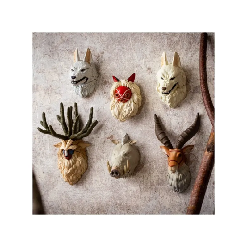 Maison Ghibli 3D Character Magnet -Princess Mononoke | Figurines