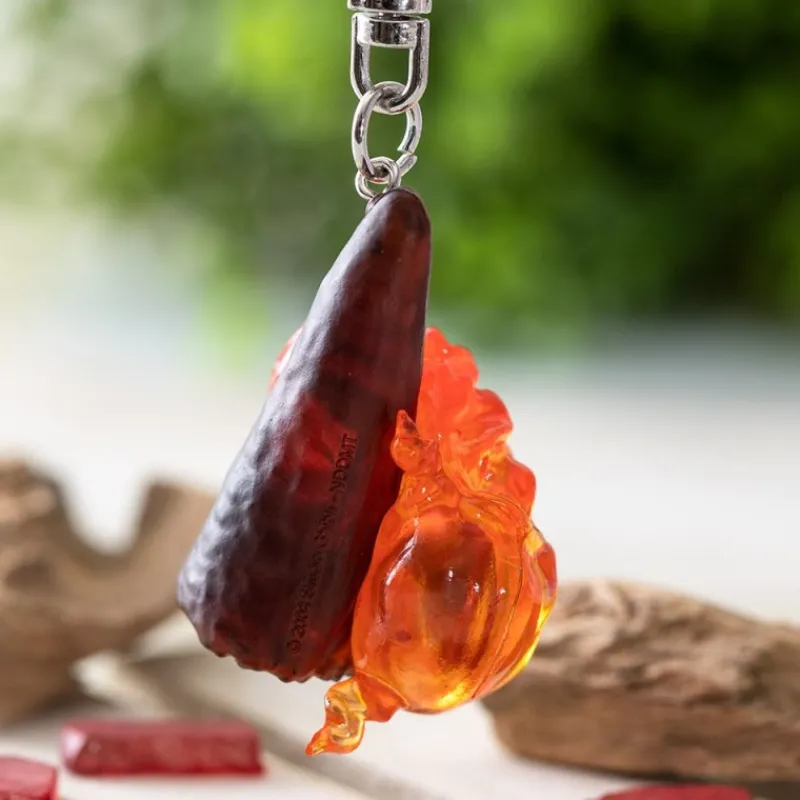 Maison Ghibli 3D Keychains Calcifer - Howl’s Moving Castle | Keychains