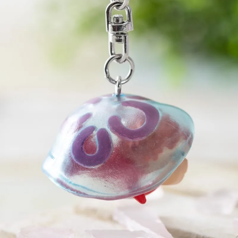 Maison Ghibli 3D Keychains Ponyo and jellyfish - Ponyo by the cliff | Keychains