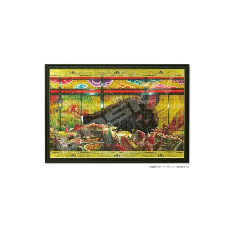 Maison Ghibli Deluxe Foil Puzzle 1000P After the Feast - Spirited Away | Jigsaw Puzzle